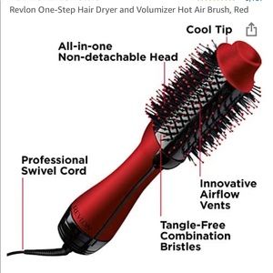 Revlon One-Step Hair Dryer Volumizer Hot Air Brush